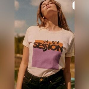 Sezane x Maddy Nye tshirt. Size XS